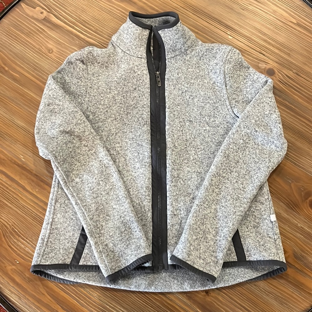 Lululemon Women Grey Fleece Jacket